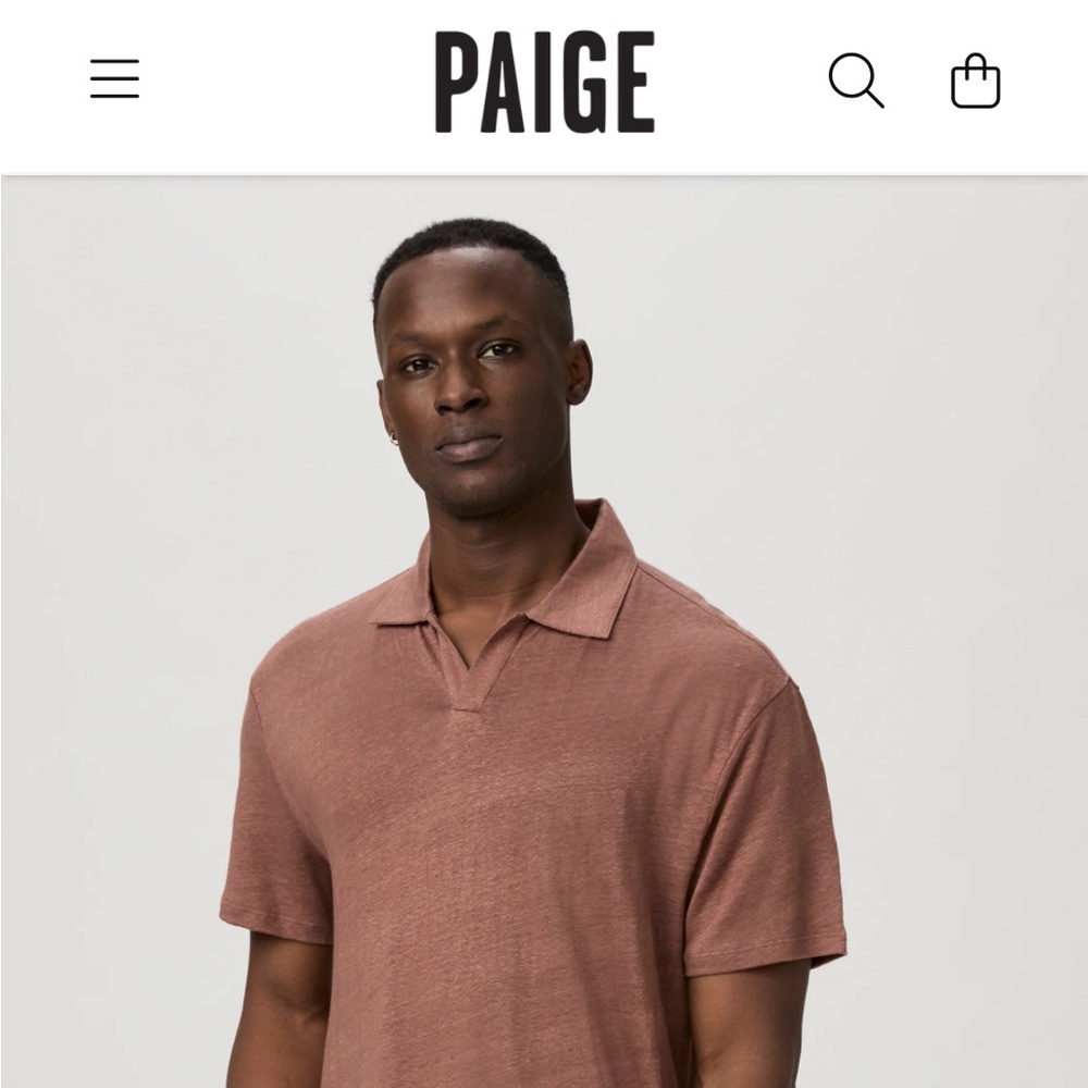 Paige Men's Shelton Polo
